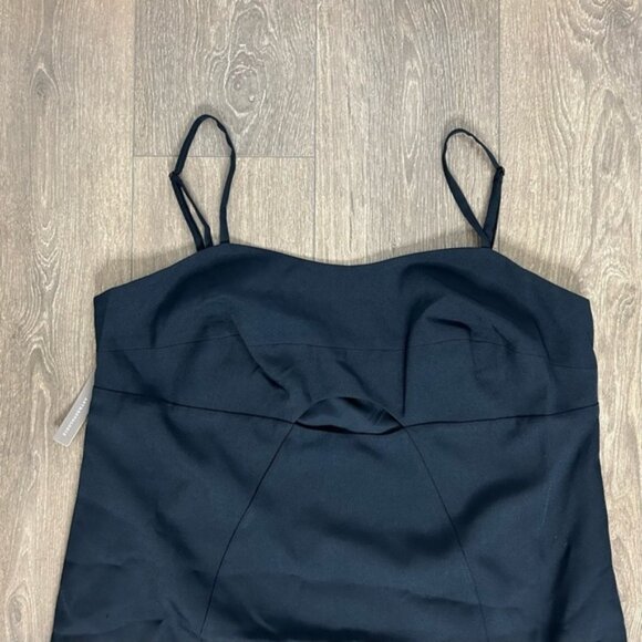 Anthropologie Mare Mare Cut Out Shift Mini Dress Navy Blue Size 1X - Picture 5 of 14